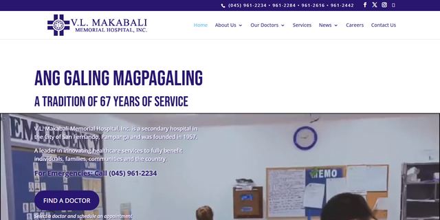VLM Akabali website preview